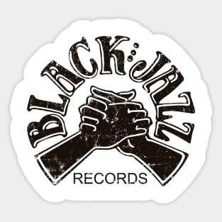 Black Jazz Records Sticker